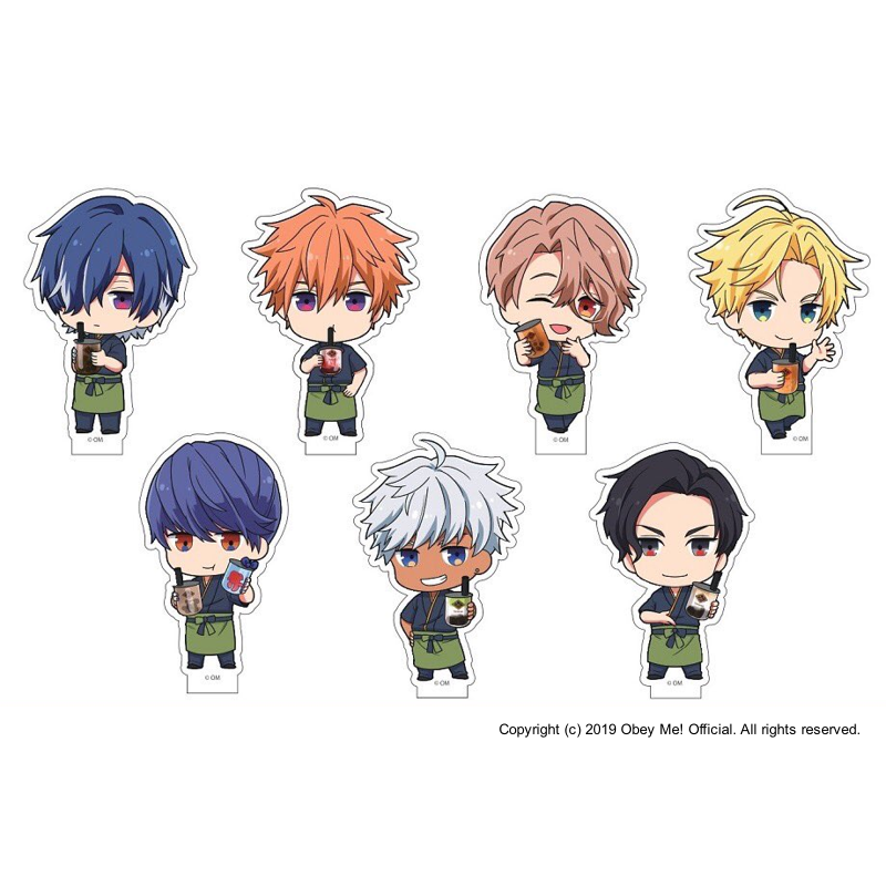 SAHANJI 2022 Chibi Acrylic Stands (7) - The Obey Me Wiki