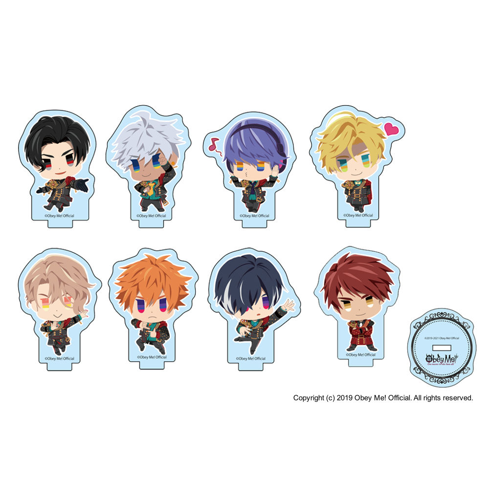 THE Chara SHOP 2021 Chibi Acrylic Stands (8) - The Obey Me Wiki