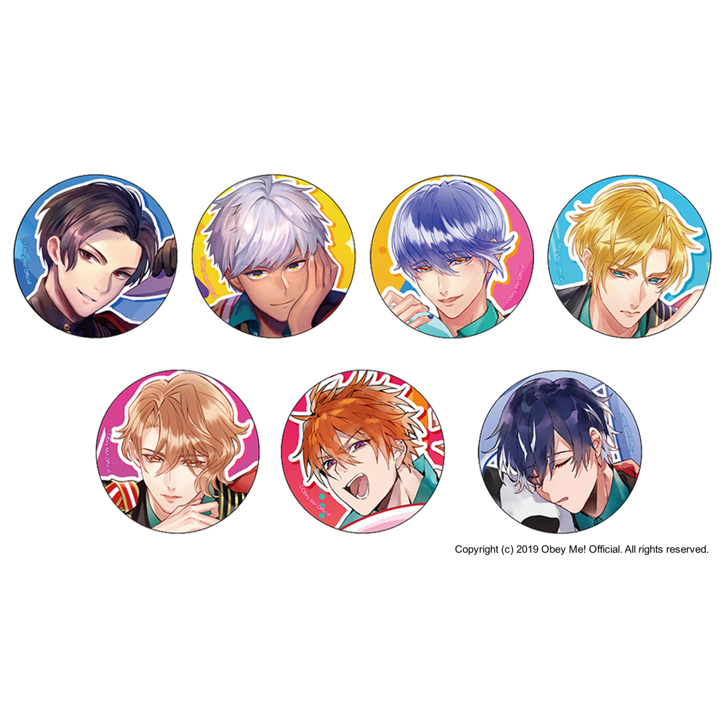 THE Chara SHOP 2021 Seven Rulers Can Badges (7) - The Obey Me Wiki