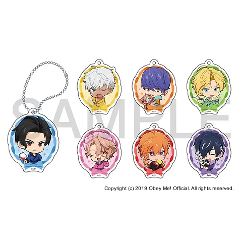 Loft Happy Devil Day 2021 Chibi Acrylic Charms (7) - The Obey Me Wiki