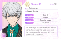 Solomon Student Card.png