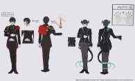 Barbatos Artbook RAD Uniform and Demon Look Reference.png