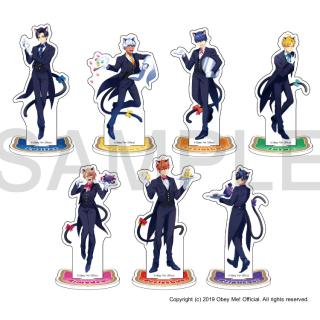 Mixx Garden Black Cat Butler Cafe 2021 Acrylic Stands (7).png