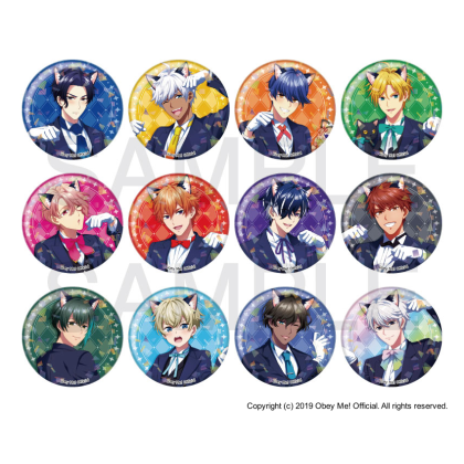 Mixx Garden Black Cat Butler Cafe 2 2023 Hologram Can Badges (12).png