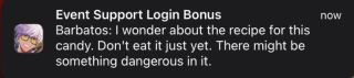 Poison Hunting & Candy Making! Login (NB) Notification 6.png