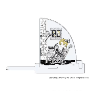 Eeo Cafe 2024 Chibi Picture Book Illustration Satan Book Stand.png