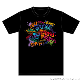 SHIBUYA109 2025 Seven Sins Graffiti Art T-shirt.png