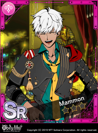 Mammon's Birthday Card Art