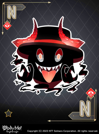 Mighty Rhythm Demon (Gluttony) Card Art