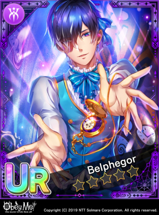 Belphie in Wonderland Card Art