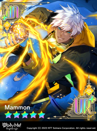 Mammon's Time to Shine (NB) Card Art