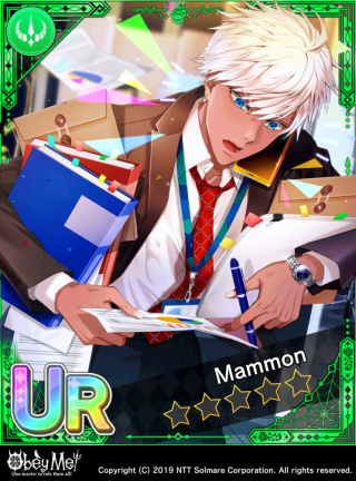 Mammon at the Office Card Art