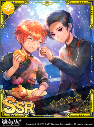 A Pair of Caring Brothers Card Art