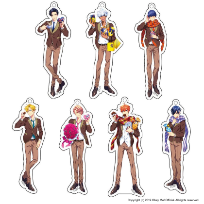 Princess Cafe Valentine's Day 2022 Acrylic Keychains (7).png