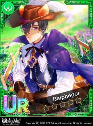 Belphie in Boots Card Art