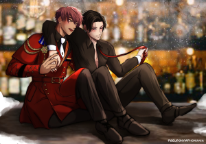 Fanart - By Your Side by Pseudonymphomania.png