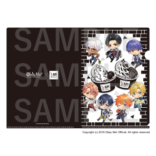 Manhattan Roll Ice Cream 2021 Chibi A4 Clear File.png