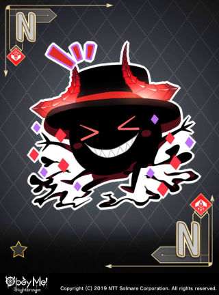 Winning Rhythm Demon (Gluttony) Card Art