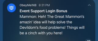 The Devildom Cooking Royale! Login (NB) Notification 7.png