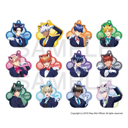 Mixx Garden Black Cat Butler Cafe 2 2023 Acrylic Keychains (12).png
