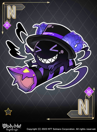 Lively Rhythm Demon B (Sloth) Card Art