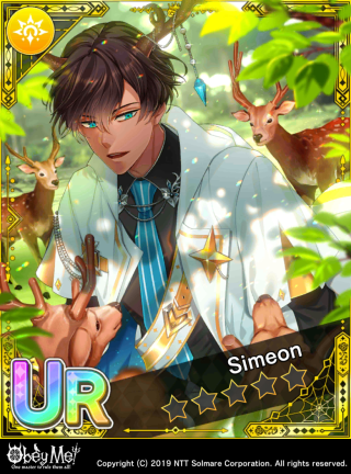 Lured by a Majestic Deer Card Art